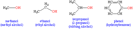 alcohols