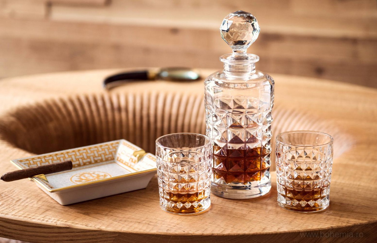 Diamond Viski Karafı ve Bardakları